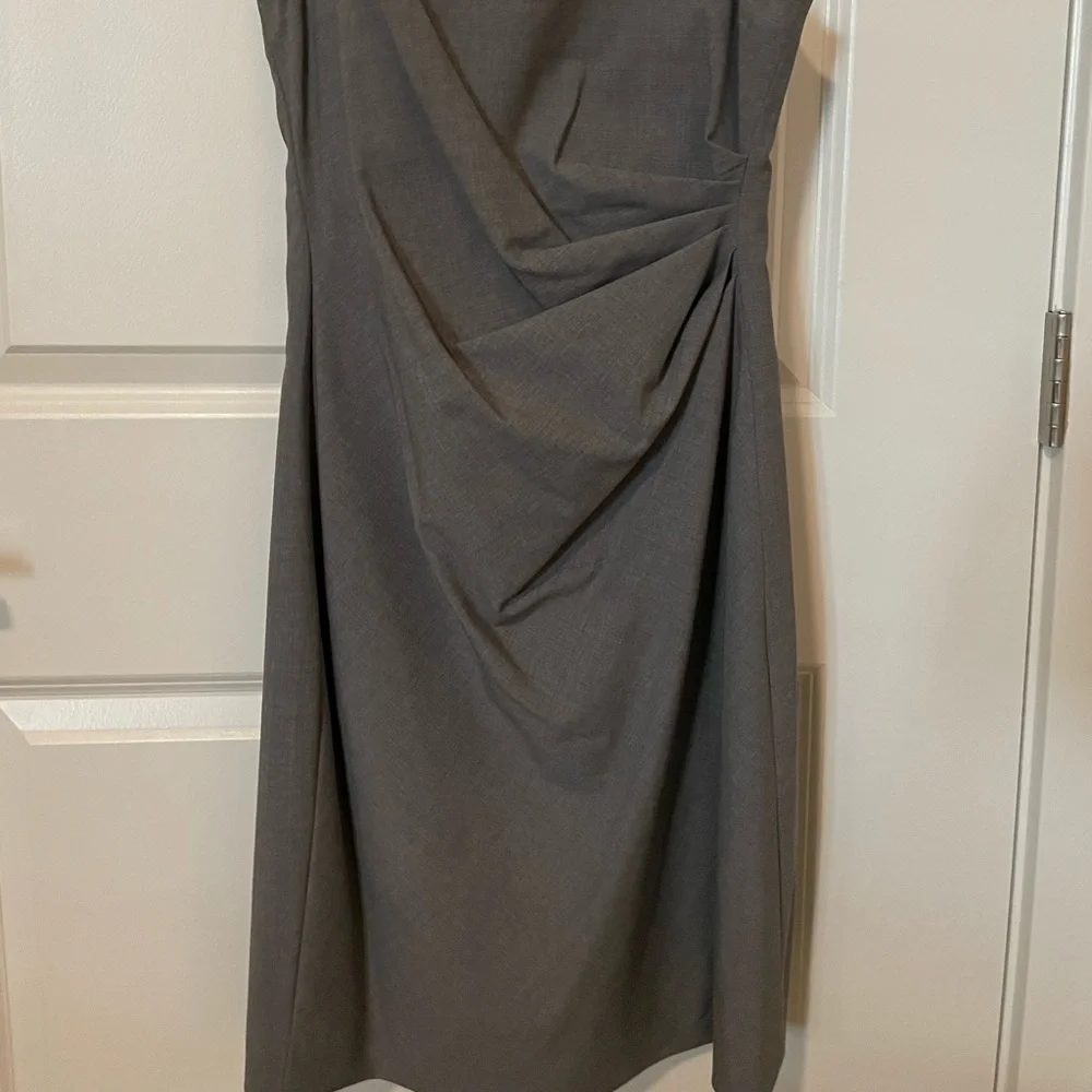 Theory Grey Sheath Dress - Picture 2 of 7